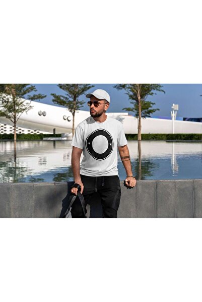 iLovePrints Star Circle Design Tshirt