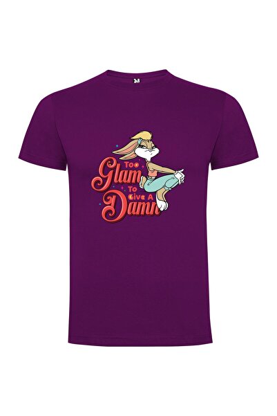 iLovePrints Glitzy Bunny Attitude Tshirt