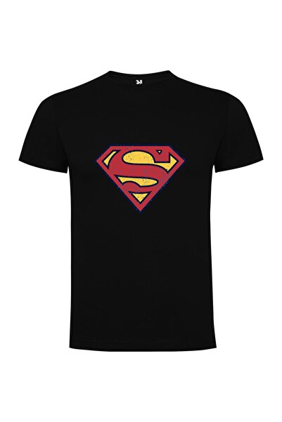 iLovePrints Vintage Superman Emblem Tshirt