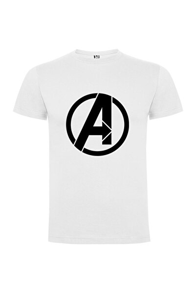 iLovePrints Marvelous Avengers Logo Raglan Tshirt
