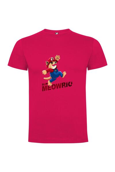 iLovePrints Mario Meow Cap Tshirt