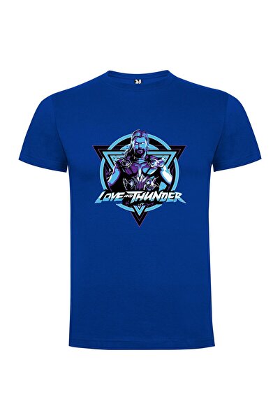 iLovePrints Love & Thunder: Stanced or Marvel's Thunder God Tshirt