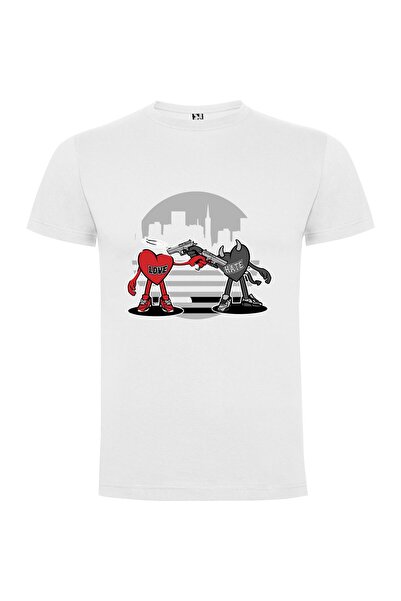 iLovePrints Gothic Love War Tshirt