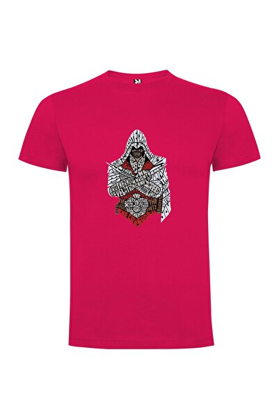 iLovePrints Black and White Assassins Tshirt