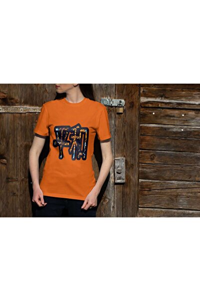 iLovePrints Abstract Art with Kanji Tshirt