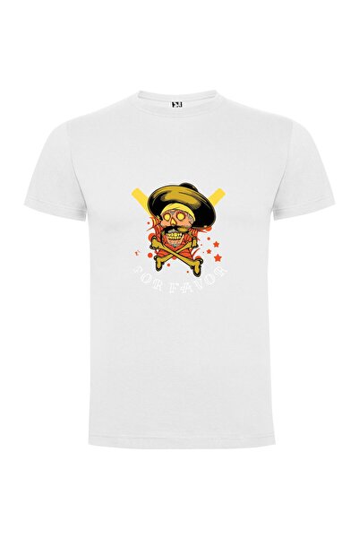 iLovePrints Pirate Bat Skull Tshirt