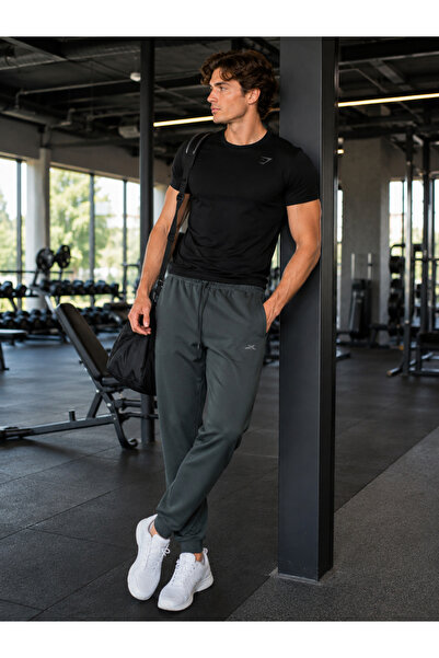FORMO Premium Men's Cotton Zipper Pocket High Quality Sports Sweatpants