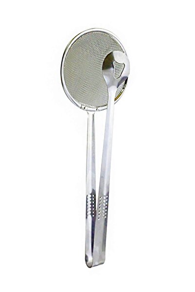 lawrenceshop Colander with Strainer and Frying Tongs