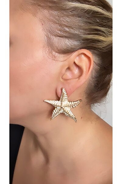 VNS Accessories Special Series Starfish Earrings (5 cm)