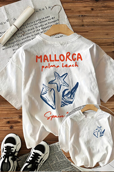 MYADA Mallorca Palma osnovna majica sa leđnim printom 27147