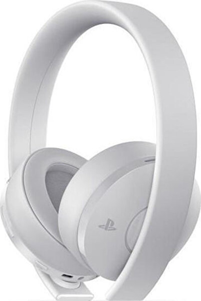 Sony Χρυσά Ασύρματα Υπεραυτικά Ακουστικά Gaming με Σύνδεση 3.5mm / USB, Λευκά