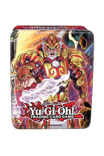 KONAMI Yu-Gi-Oh! 2014 Mega-Tins: Frăția Pumnului de Foc - Cutie Regele Tigru
