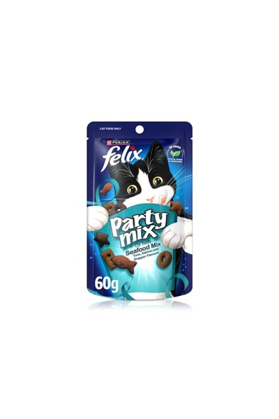 Felix Party Mix Seafood Cat Treats 60 g