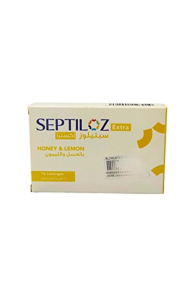 Septiloz Extra Honey&Lemon 16 قرص استحلاب