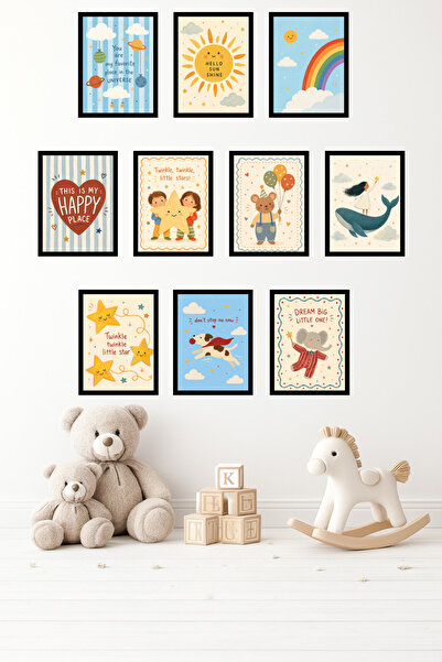 UNT Set de 10 pasteluri cu aspect de ramă |   Camera bebelușului |   Set de p...