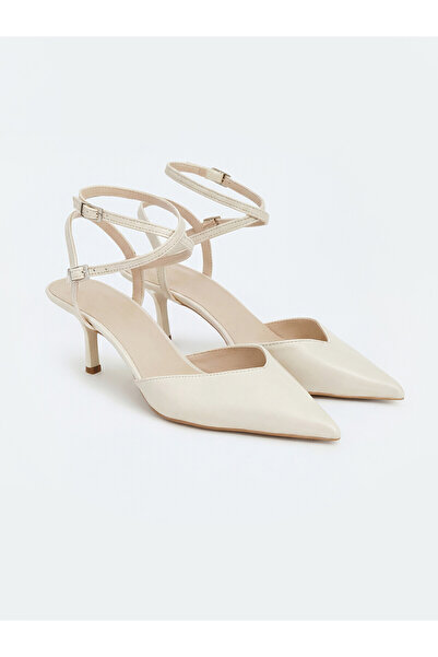 LC Waikiki Vizyon New Season Pointed Toe Ankle Strap Women's Heeled Shoes
