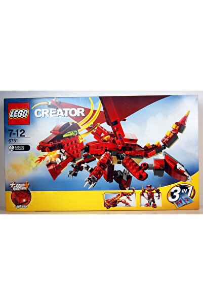 LEGO كرياتور 6751 فاير دراجون