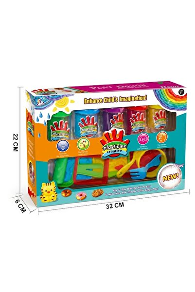 iTajir Play Dough Colorful Creative Playdough Set Toy with Tools and Moulds f...