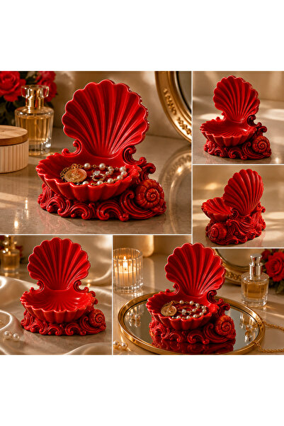 farist Seashell Jewelry and Gem Organizer – Decorative Oyster Design – 3D Pri...
