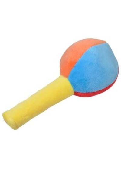 OEM Jucărie de pluș cu zornăitoare tip maraca, 18 cm