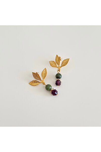 Vesce Atelier Jade Dream Natural Stone Earrings