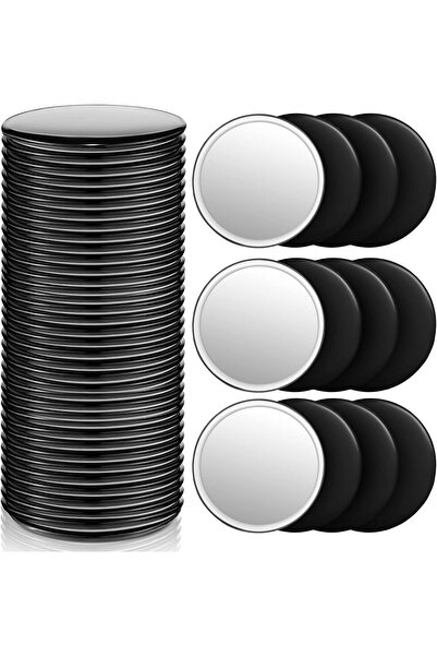 Blulu Portable compact mirror for wallet, small round pocket mirror for makeu...