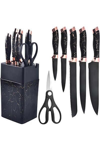 Generic SHOPPING VIBES 7pc Stainless Steel Knife Set for Kitchen – Sharp Chef...