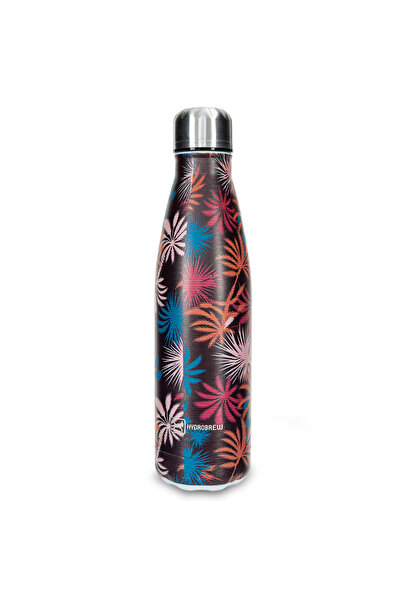 Hydrobrew Double wall Stainless Steel Water Bottle 500ML - Midnight Tropics