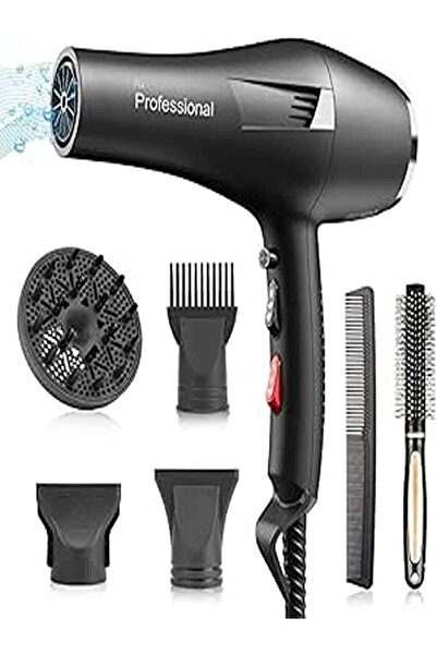Faszin Ionic Hair Dryer, Salon Professional Blow Dryer 2400W AC Motor Fast Dr...