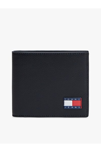 Tommy Hilfiger TJM HERITAGE LEATHER CC WALLET Erkek Siyah Cüzdan - AM0AM14356