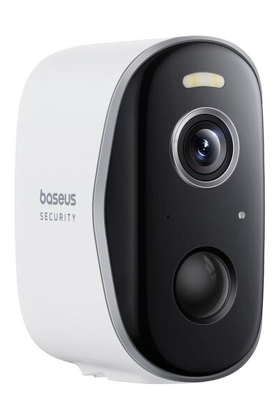 Baseus Cameră de supraveghere exterioară wireless N1 Plus 2K HD cu vedere noc...