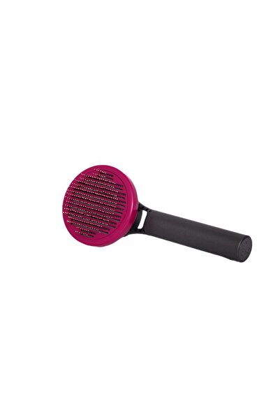Seven Bird Dog and Cat Grooming Brush with Self Cleaning Button in Multiple C...