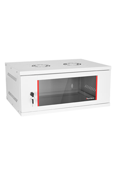 ASYTECH Networking Rack de perete 4U 19'' 542X400, capacitate de încărcare 50...