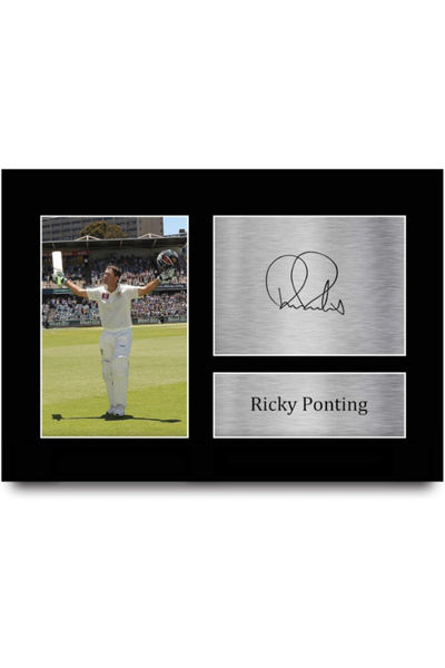 HWC Trading A4 Ricky Ponting Gifts Printed Signed Autograph Picture for Crick...