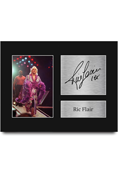 HWC Trading Ric Flair Gifts Signed Printed Autograph WWE WWF Wrestling Print ...