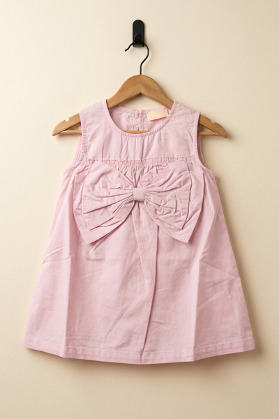 zumino Girl's Dress with Bow Detail