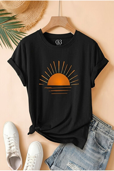 qubo sportswear & company Unisex Oversized Printed Cotton Crew Neck Short Sle...