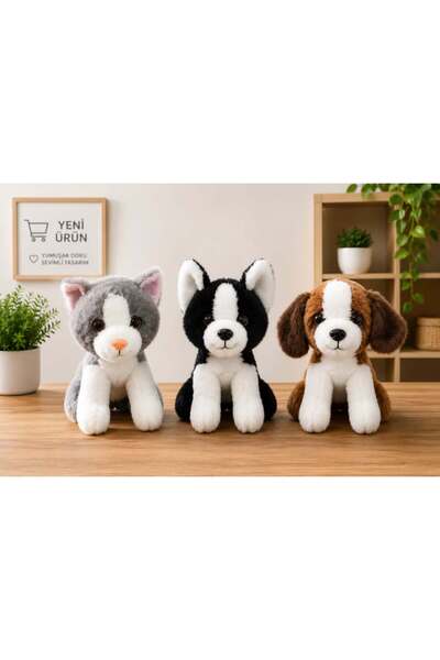 Lotus SEVİMLİ PELUŞ ASORTİ KÖPEKLER