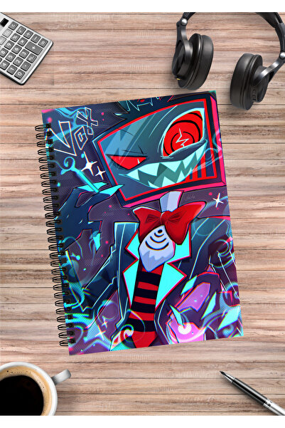 mertfigur Caiet spiralat Hazbin Hotel Anime A5 (50 de foi)