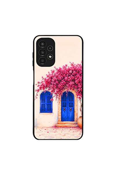 Sonique Θήκη Greek Island Muse Series για Samsung Galaxy A13 4G Ροζ Μπουκαμβίλια
