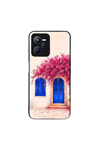 Sonique Θήκη Greek Island Muse Series για Realme C35 Ροζ Μπουκαμβίλια