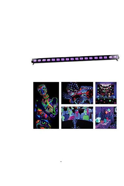 IBIZA Bară LED UV 18 x 3W
