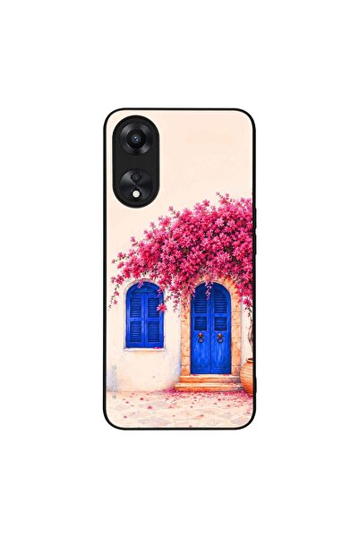 Sonique Θήκη SoniqueGreek Island Muse Series για Oppo A78 5G Ροζ Μπουκαμβίλια