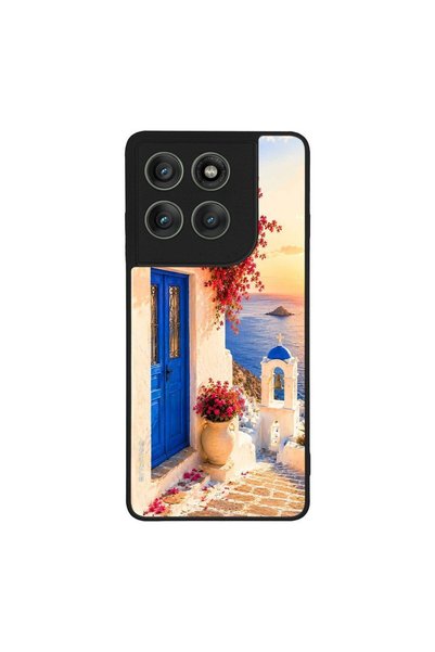 Sonique Θήκη Greek Island Muse Series για Motorola Edge 60 Pro 5G Ηλιοβασίλεμ...