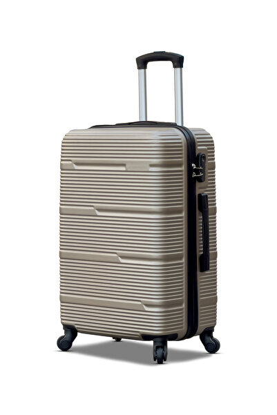 ZAAPPY Hard Shell Horizon Line ABS Lightweight 24 Inch (20-25KG) Luggage, Com...