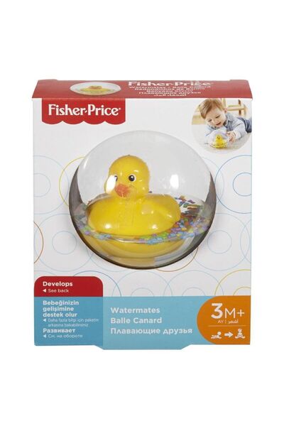 FISHER PRICE Μπάλα με κίτρινη πάπια