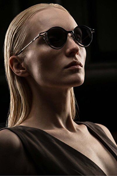 Bilge Karga Alvani Silver Black Sunglasses