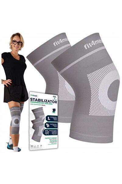 Mardil Bandaj compresiv elastic stabilizator pentru genunchi S/M Gri, Suport ...