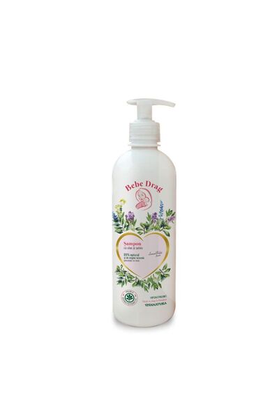 Vivanatura BEBE DRAG Șampon Aloe și S-alvie 500 ml