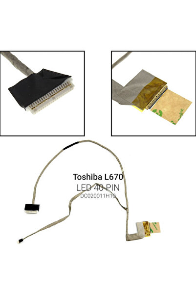 Toshiba Καλώδιο Flex Οθόνης για Laptop Satellite L670, L675